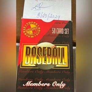 Topps Stadium Club/Members only 1995/96 Top MLB Players of 1995